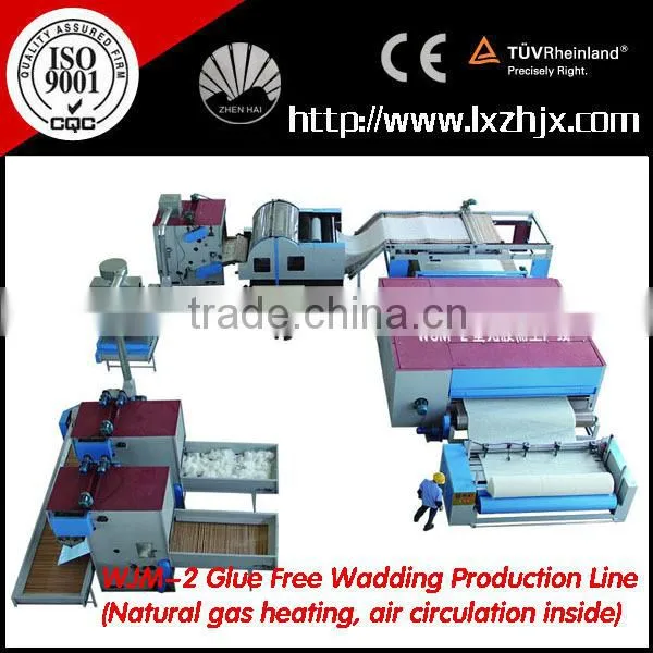 Hot Sale Non Woven Without Glue Felt Production Line WJM Series photo-3