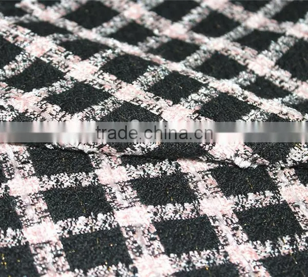 2016 Nice 100% Wool Tweed Fabric, Tweed Weave Woolen Fabric for Overcoat photo-5