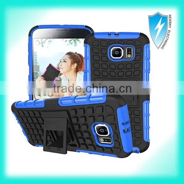 2015 Mobile Phone Case Heavy Duty Anti-Shock Combo Case for Samsung Galaxy S6, Shockproof Case for Samsung Galaxy S6 photo-2