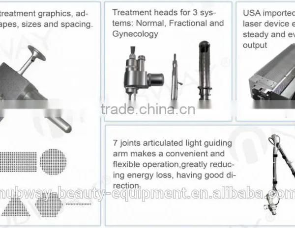 100um-2000um RF Bison Fractional CO2 Laser Pigmentaiont Removal / Co2 Shrinking Pore Machine Remove Neoplasms photo-2