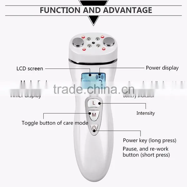 Beauty Equipment Skin Care Beauty Apparatus Facial Machine 5 in 1 photo-4