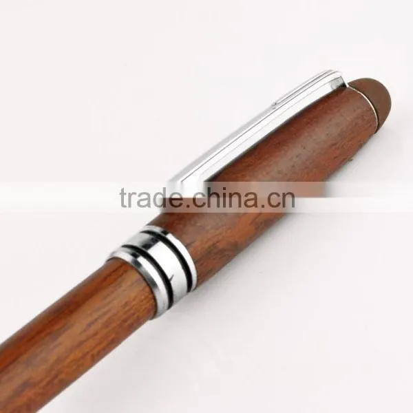 Fashion Twisted Wooden Ball Pen ,metal Ball Pen ,good Quality Gift Pen photo-6