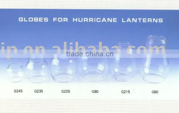Glass Globe for Hurricane Lantern