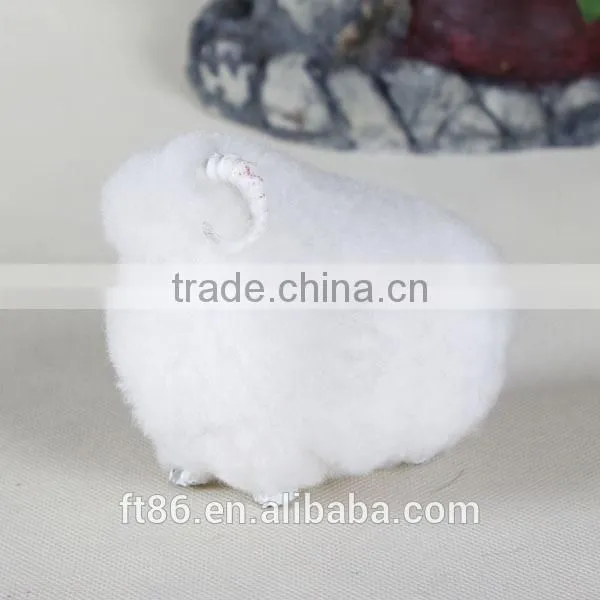 Chinese Zodiac Fake for Sale Artificial Fake Fat Tail Sheep photo-3