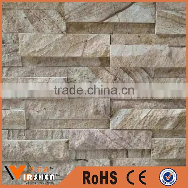 Natural Stone Wall Decoration Cultured Stone Slate Facade Wall Tile Exterior Facade Tile photo-2