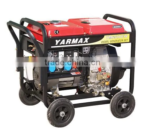 3.8kw Open Type Air Cooled Diesel Welding Generator photo-3