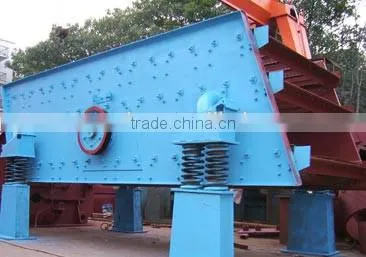 Adjustable exciting force screening machine