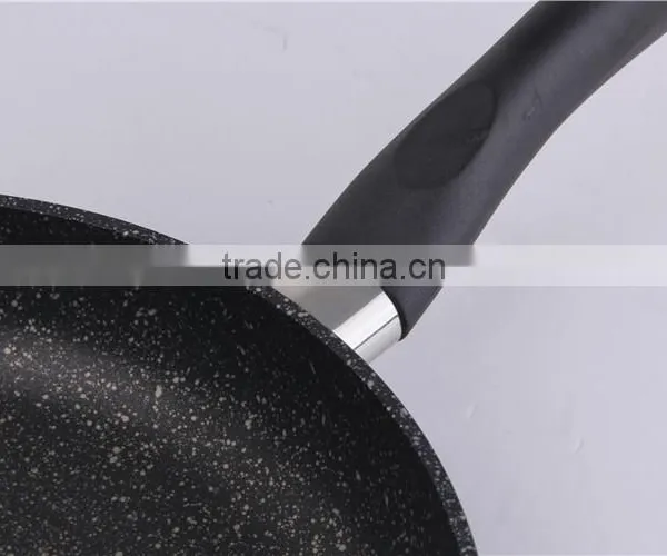 Aluminum Nonstick Marble Coating Frying Pan photo-4