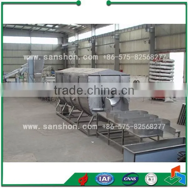 China Vegetable Fruit Steam Spiral Blanching Machine photo-5