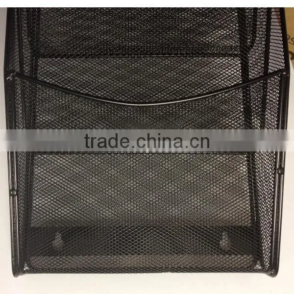 5 Tiers Wire Mesh Wall Mounted Leaflet Holder photo-3