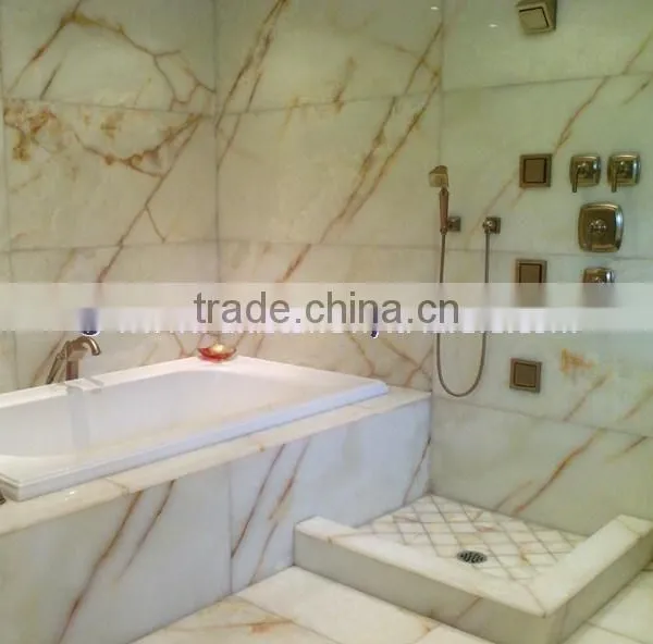 MODERN LIGHTWEIGHT ONYX BATHROOM COUNTERTOPS photo-2