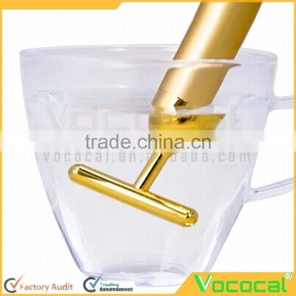 Beauty Bar 24k Golden Pulse Facial Massager T Shape Energy Beauty Bar Beauty Accessory photo-5