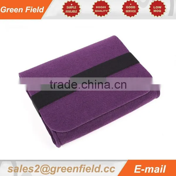 Unique Mobile Accessories Felt Bag for Power Bank, Mouse, Earphone With Elastic Belt photo-2