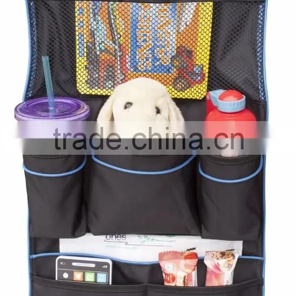 Backseat Car Organzier Auto Seat Back Cover Protector and Storage Bag photo-4