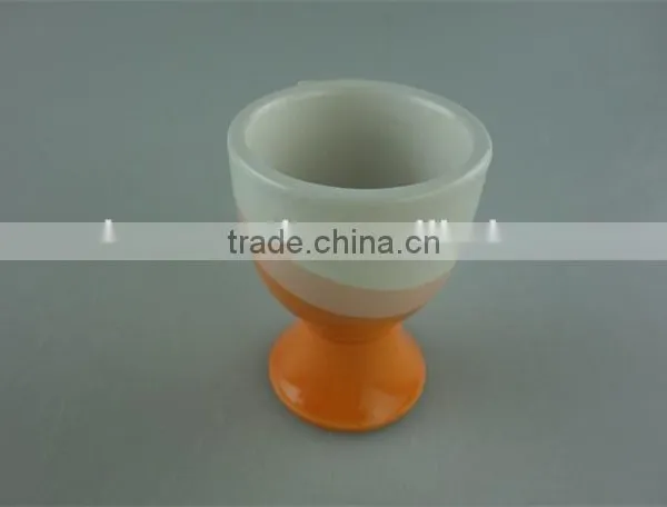 Stock Cheap Ceramic Bulk Fancy Design Egg Cup photo-2