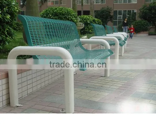 Steel Metal Modern Commercial Seating Benches photo-2