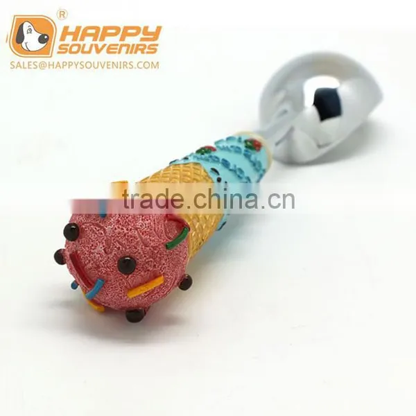 Custom Design Tableware 3D Resin Headstainless Steel Spoon and Fork for Kids photo-3