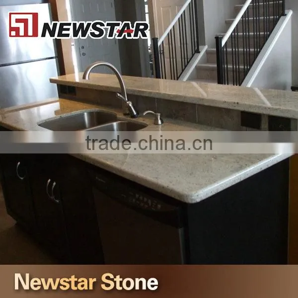 Newstar Ivory Granite Color Precut Kashmir White Granite Countertop photo-3