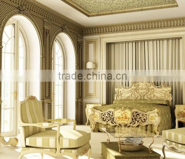 Classic Elegant European Style Teenage Girl's Bedroom Interior Design 3d Rendering BF12-03314g photo-6
