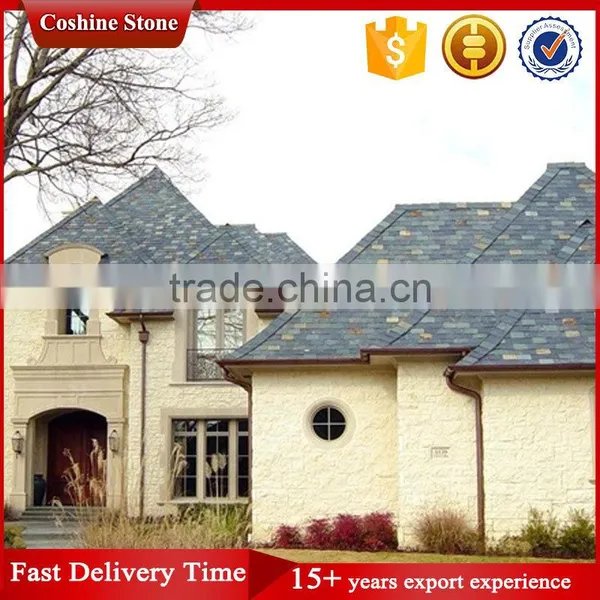 China Custom Rectangular Roofing Slate Tile photo-5