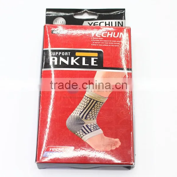 High Quality Jacquard Weave Adjustable Ankle Support photo-2