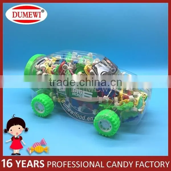 Mini Sun Beach Motorcycle Toy Candy in Big Car Bottle photo-5