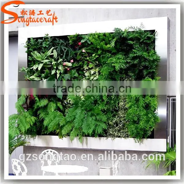 Factory Price New Style Artificial Green Wall Decor Amazing Garden Grass photo-5