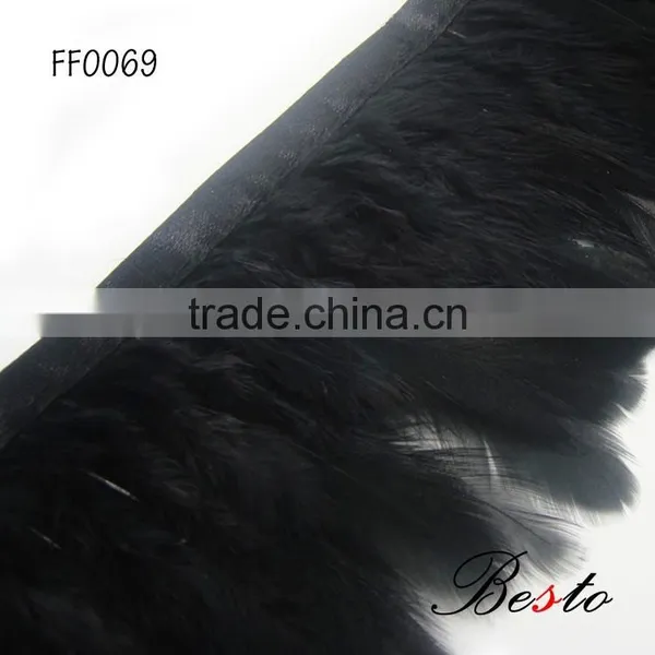Clothes Decoration Dyed Black Feather for Carnival Party photo-2