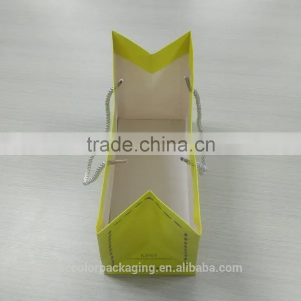 Shenzhen Factory Custom Printed Paper Gift Bag With Drawstring For Wholesale photo-5