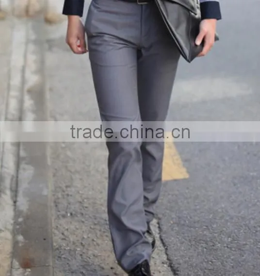 Latest Style Various Color Good Looking Mens Leisure Pants/ Trousers 100% Cotton photo-2