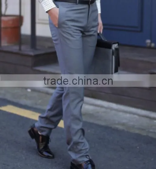Latest Style Various Color Good Looking Mens Leisure Pants/ Trousers 100% Cotton photo-3