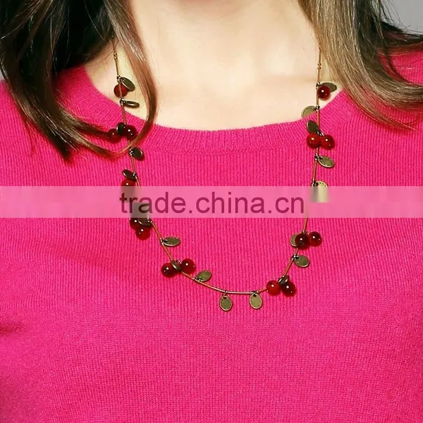 LADIES ROUND NECK 100%CASHMERE BASIC PULLOVER photo-2