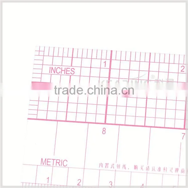 Kearing Pattern Grading Garment Ruler With Protractor Inch / Metric Plastic Rulers#B-95 photo-6