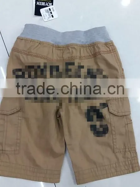Kid's Fashion High Quality Comfortable Brand Sport Shorts Pants Overstock Clearance photo-3
