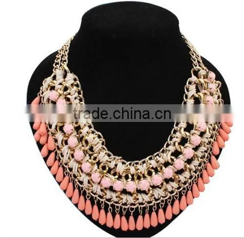 Zm33249a Latest Vintage Bohemian Jewelry Accessory Wholesale China Gold Plated Choker Necklace photo-2