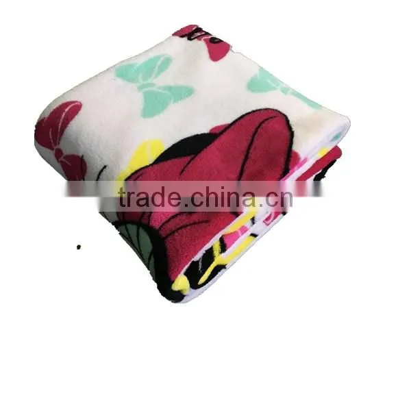 Wholesale High Quality Throw Printed Coral Fleece Blanket photo-5