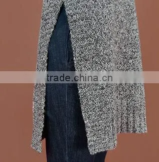 Ladies Latest Fashion High Quality Long Chunky Organic Wool Sweaters With Wholesael Price photo-6