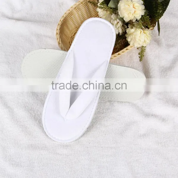 Terry Cloth Anti Slip Flip Flops Hotel Slipper Wholesale photo-2