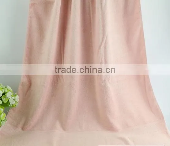 Bamboo Fiber Fabric Shower Towel photo-2