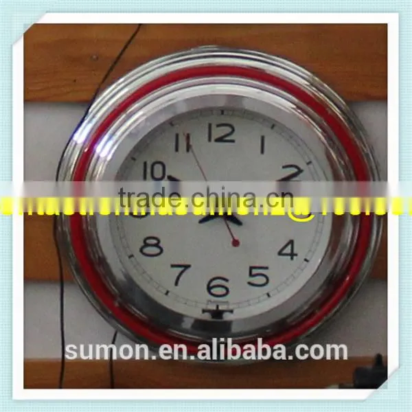 High Quality Neon Clock,Custom Neon Clock,Craft Gift Neon Clock photo-5