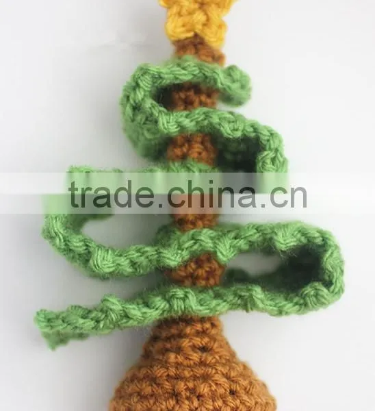 Hand Knitting Kits Diy Crochet Christmas Tree photo-2