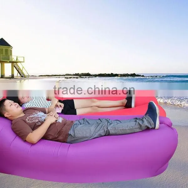 Inflatable Air Lounger Bag Hammock Air Sofa Ideal for Indoor or Outdoor Hangout photo-3