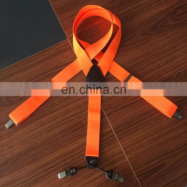 2017 Men's Fashion Suspenders 4 Clips Suspenders photo-2