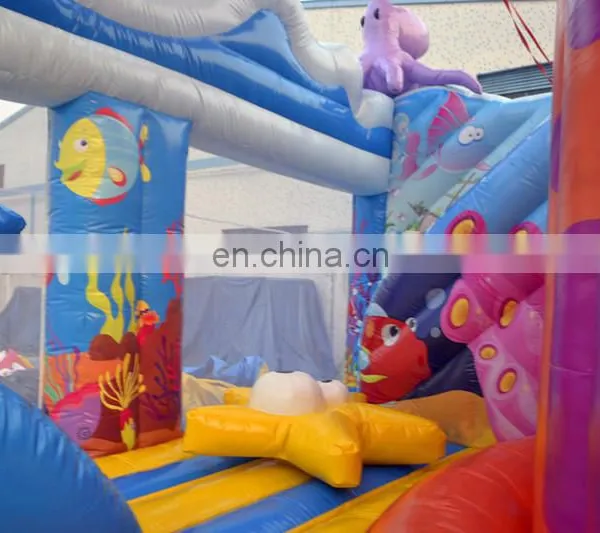 Cheap 2017 Octopus Yard Inflatable Amusement Park,Inflatable Fun City,Inflatable Playground For Kids photo-6