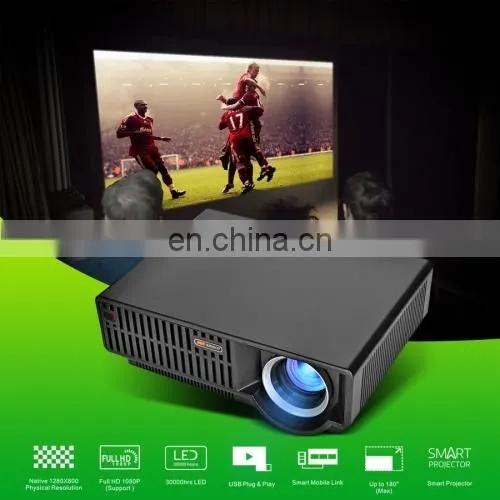 Dropshipping C90 3500LM 1280x800 Home Theater LED Projector With Remote Controller photo-3