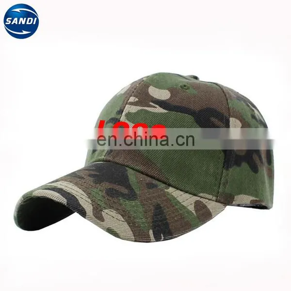 Custom LOGO Printed Camouflage Fabric Men Army Cap photo-6