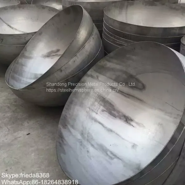High Quality Mild Steel Hemispheres Hemispherical Elliptical Dished End Head photo-3