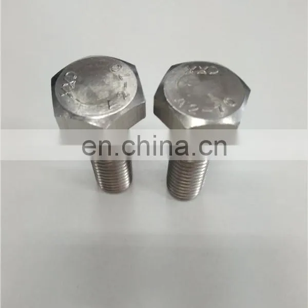 ANSI ASTM 316 SS304 HEX BOLT DIN933,m8x50 photo-2