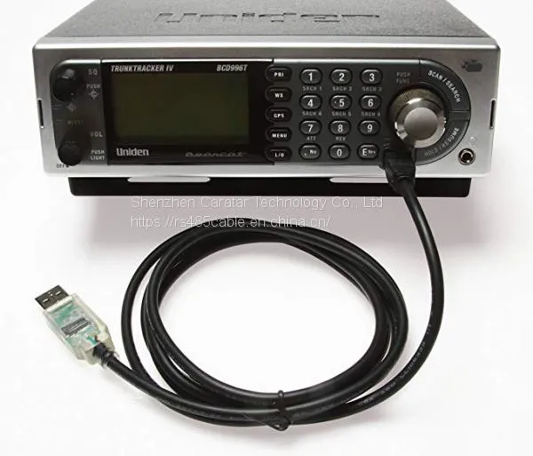 USB RS232 to Mini 4p Adapter Cable FTDI Programming Cable and Remote Control for Uniden Scanner USB-1 Replacement photo-4