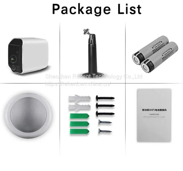 REHENT Full HD IP65 Certified Two Way Audio Arlo Wireless Battery Powered WiFi Camera 1080P photo-4